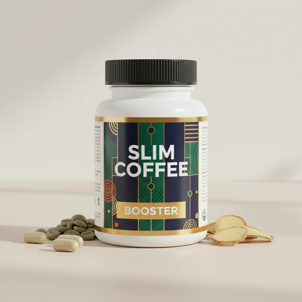 Slim Coffee Booster food supplement box - plant-based metabolism support supplement Australia